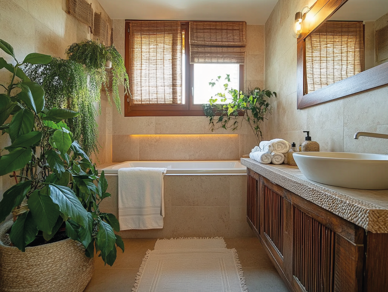 Illustration salle de bain